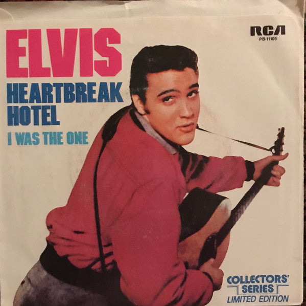 Elvis* : Heartbreak Hotel / I Was The One (7", Mono, Ltd, RE)