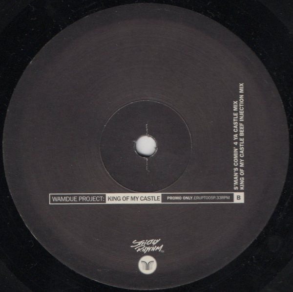 Wamdue Project : King Of My Castle (12", Promo)