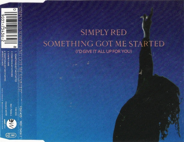 Simply Red : Something Got Me Started (I'd Give It All Up For You) (CD, Maxi)