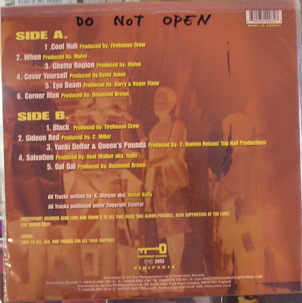 Junior Kelly : Bless (LP, Album)