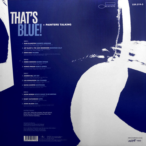Various : That’s Blue! + Painters Talking (LP, Comp, Ltd, Num)