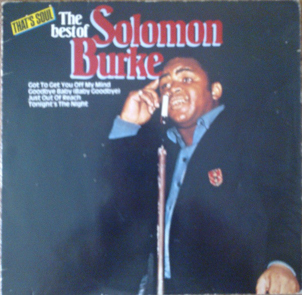 Solomon Burke : The Best Of Solomon Burke (LP, Comp)