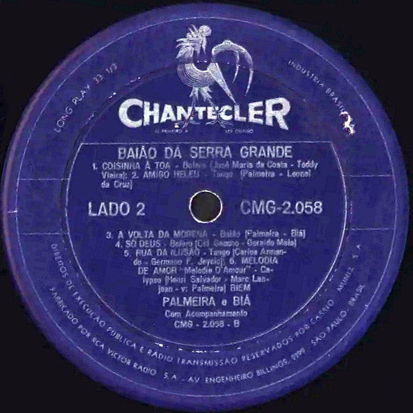 Palmeira & Biá : "Baião Da Serra Grande" (LP, Album)