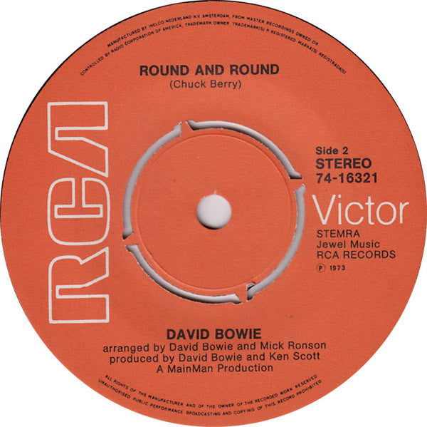 David Bowie : Drive-In Saturday (7", Single)