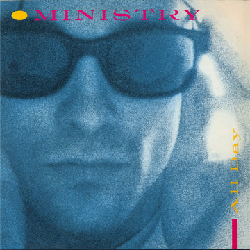 Ministry : All Day / Everyday (Is Halloween) (12", Single, Blu)