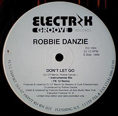 Robbie Danzie : Give Me Your Love / Don't Let Go (12", Ltd, Yel)