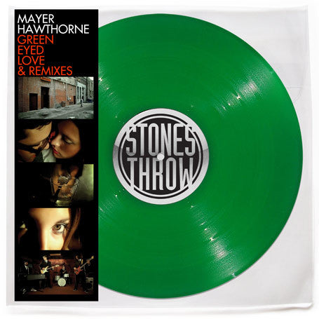 Mayer Hawthorne : Green Eyed Love & Remixes (12", Ltd, Tra)