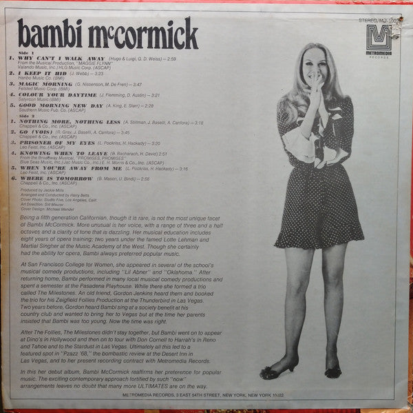 Bambi McCormick : Bambi McCormick (LP)