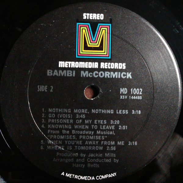 Bambi McCormick : Bambi McCormick (LP)