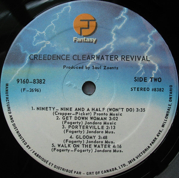 Creedence Clearwater Revival : Creedence Clearwater Revival (LP, Album, RE)