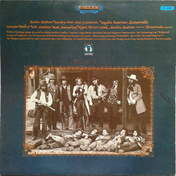 Eagles : Desperado (LP, Album, RE)