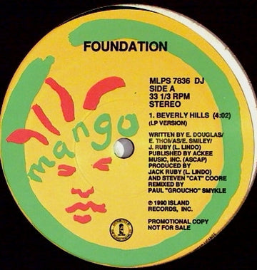 Foundation (14) : Beverly Hills (12", Promo)