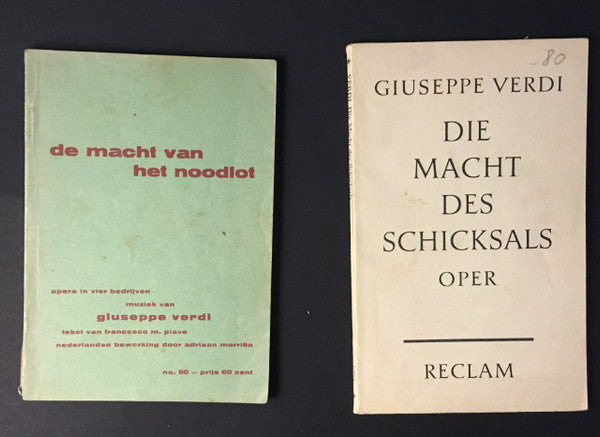 Giuseppe Verdi - Renata Tebaldi, Giulietta Simionato, Mario del Monaco, Ettore Bastianini, Cesare Siepi, Fernando Corena, Coro dell'Accademia Nazionale di Santa Cecilia en Orchestra dell'Accademia Nazionale di Santa Cecilia, Francesco Molinari-Pradelli : La Forza Del Destino (3xLP)