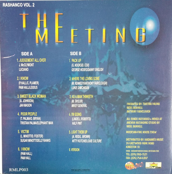 Various : Rashanco Vol. 2 - The Meeting (LP, Comp)