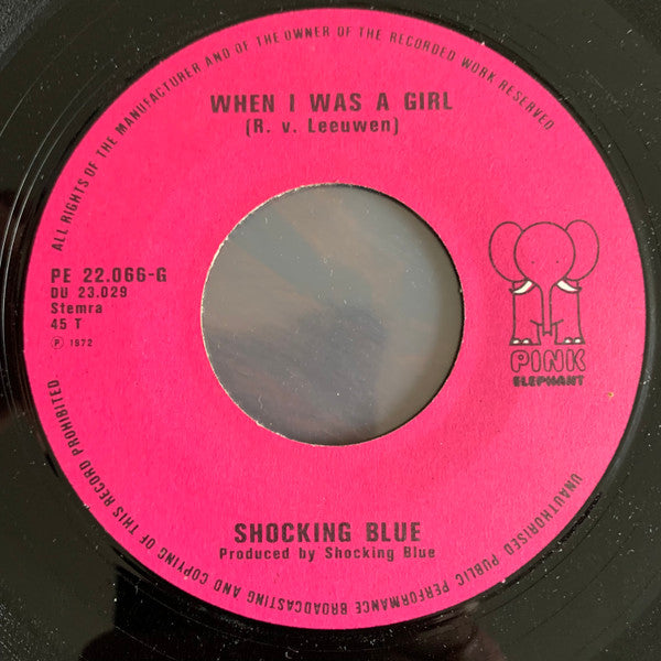 Shocking Blue : Eve And The Apple (7", Single)