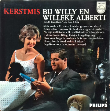 Willy & Willeke Alberti : Kerstmis  Bij Willy En Willeke Alberti (7", EP, Bor)