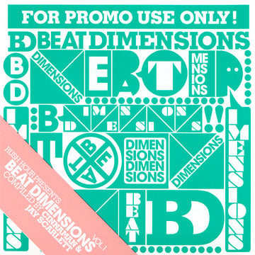 Various : Beat Dimensions Vol. 1 (CD, Comp, Promo)