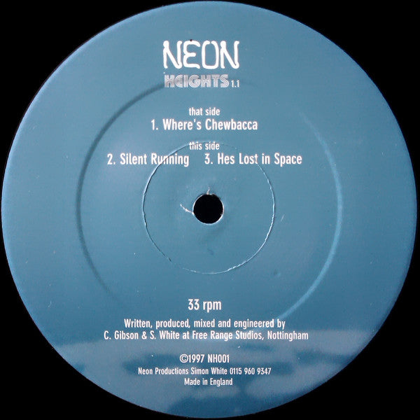 Neon Heights : Neon Heights 1.1 (12")