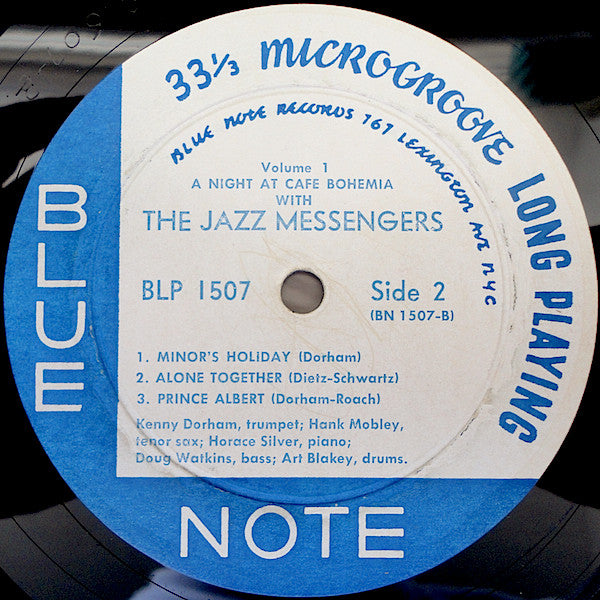 Art Blakey & The Jazz Messengers : At The Cafe Bohemia Volume 1 (LP, Album, Mono)