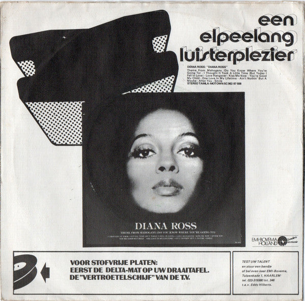 Diana Ross : One Love In My Lifetime (7")