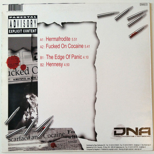 Negative A : Fucked On Cocaine (12")