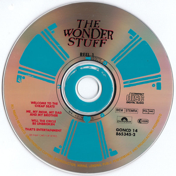 The Wonder Stuff : Reels No.1 + No.2 (2xCD, Single, Comp)