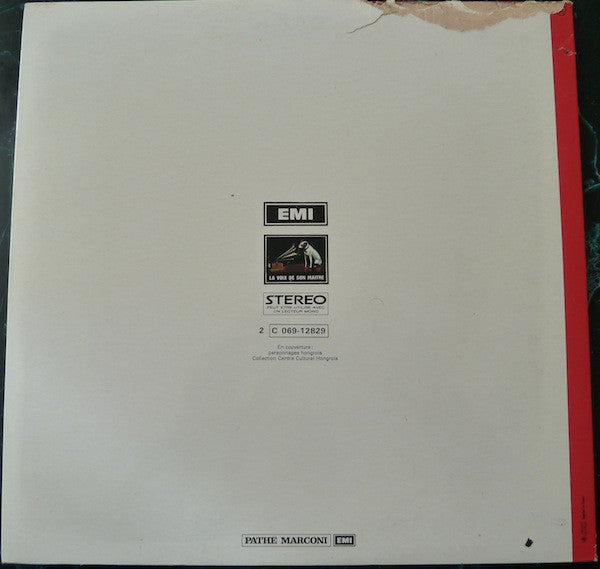 Johannes Brahms - Michel Béroff Et Jean-Philippe Collard : 21 Danses Hongroises Pour Piano À Quatre Mains  (LP, Gat)