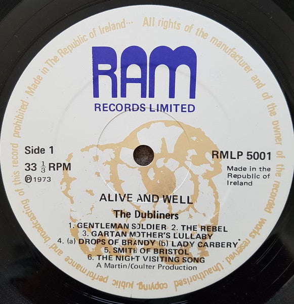 The Dubliners : Alive And Well (LP)