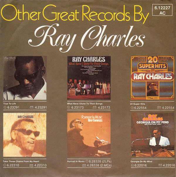 Ray Charles : I Can See Clearly Now (7", Single)