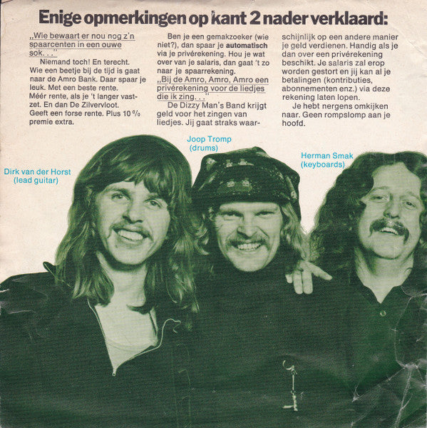 Dizzy Man's Band : There's Music In Money (Flexi, 7")