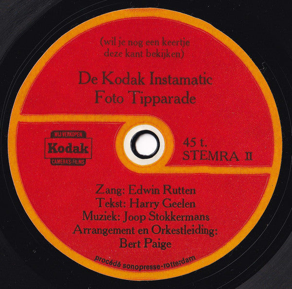 Edwin Rutten : Wil Je Nog Een Keertje Deze Kant Opkijken? (Flexi, 7")