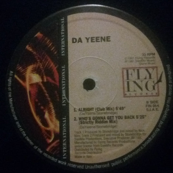DaYeene : Alright (12")
