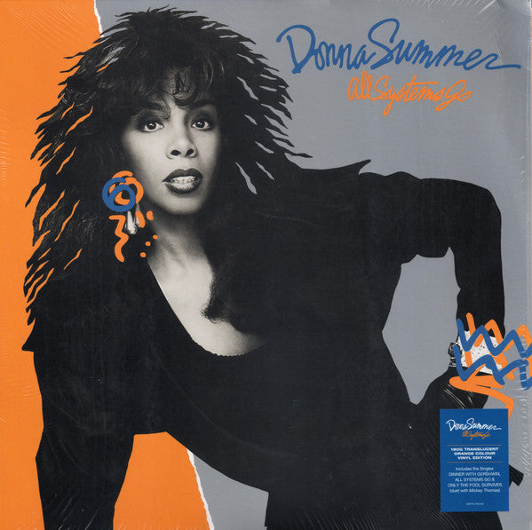 Donna Summer : All Systems Go (LP, Album, RE, RM, Ora)