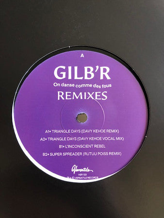 DJ Gilb'R : On Danse Comme Des Fous Remixes (12")