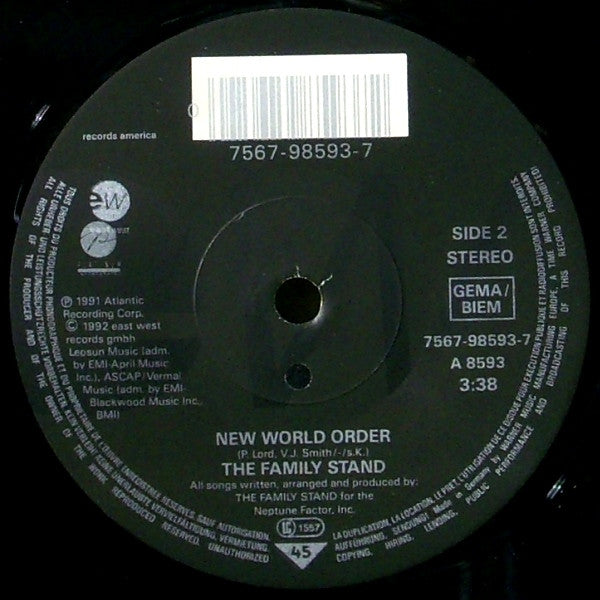 The Family Stand : Shades Of Blue (7", Single)