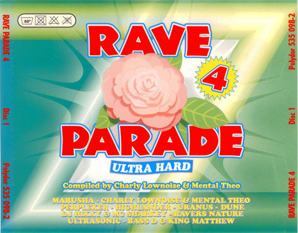 Charly Lownoise & Mental Theo : Rave Parade 4 - Ultra Hard (2xCD, Comp)