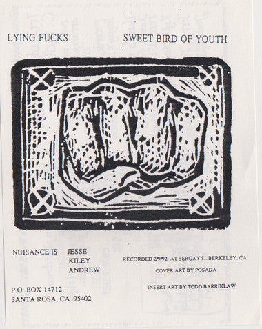 Nuisance / Bitchcraft : Nuisance / Bitchcraft (7", Cle)