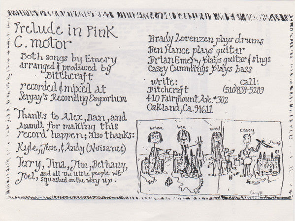 Nuisance / Bitchcraft : Nuisance / Bitchcraft (7", Cle)