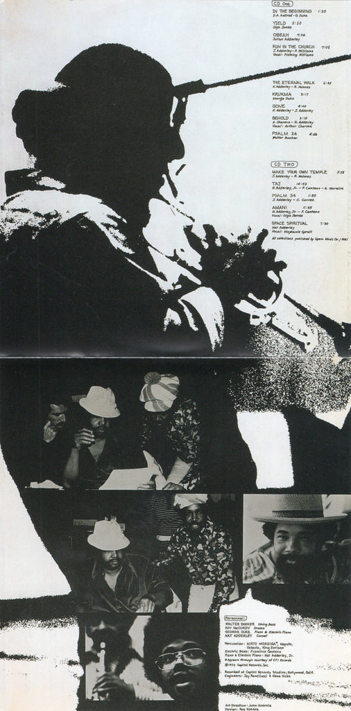 Cannonball Adderley Presents Nat Adderley Sextet Plus Rick Holmes : Soul Of The Bible (2xCD, Album, RE)