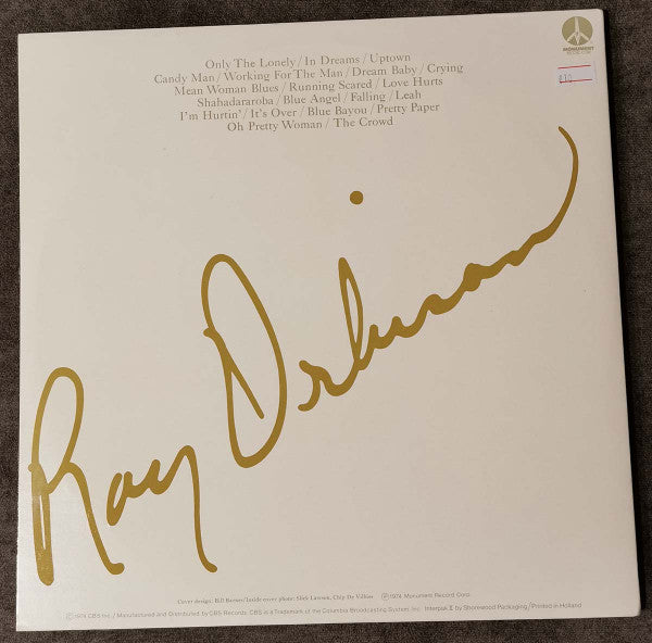 Roy Orbison : The All-Time Greatest Hits Of Roy Orbison (2xLP, Comp)