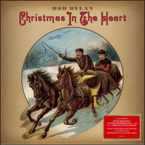 Bob Dylan : Christmas In The Heart (LP, Album, 180 + CD, Album)