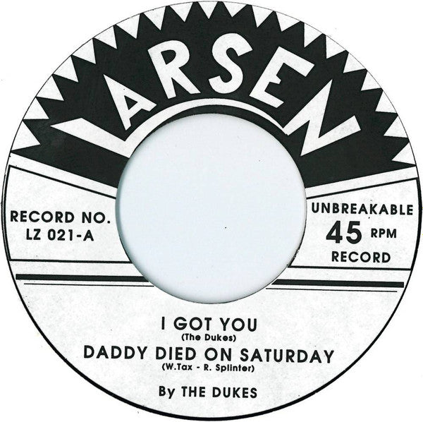The Dukes (2) : I Got You (7", EP)