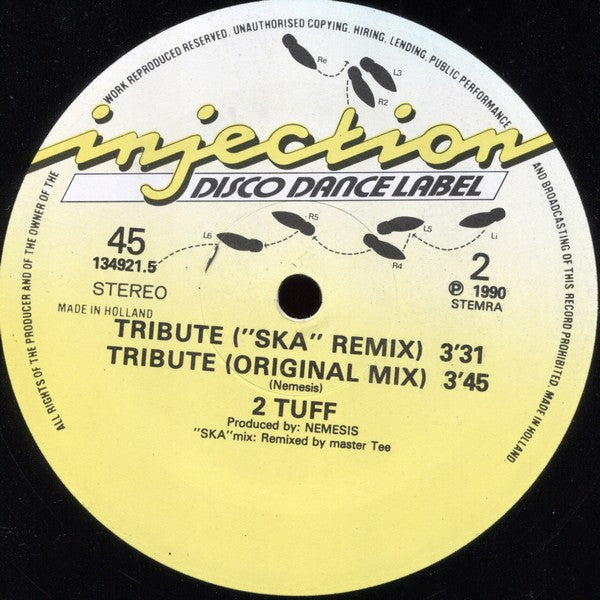 2 Tuff : Slow Down (12")