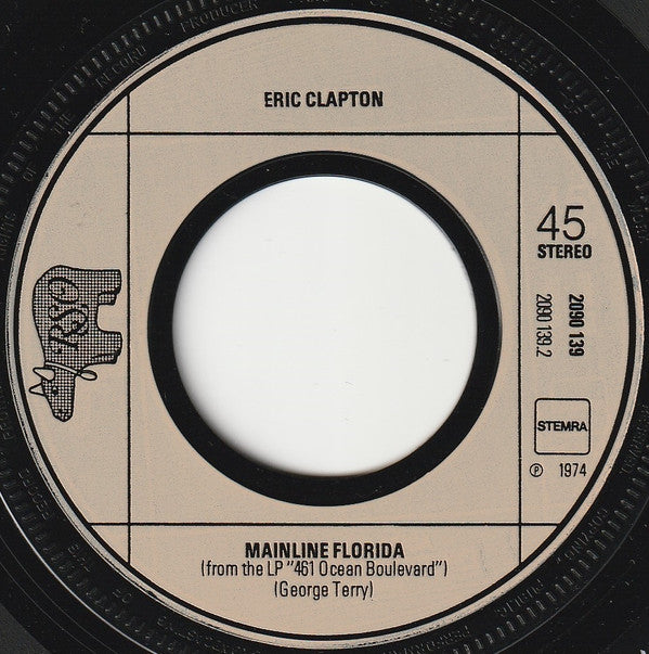 Eric Clapton : Willie And The Hand Jive (7", Single)