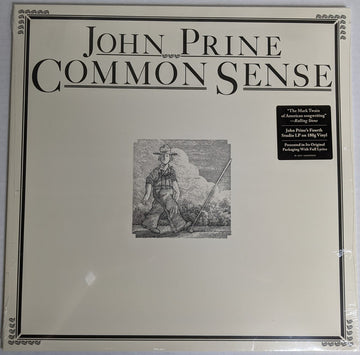 John Prine : Common Sense (LP, Album, RE, 180)