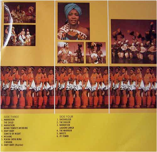 Various : Bertha Egnos & Gail Lakier's Ipi Tombi: Original Cast Recording (2xLP)