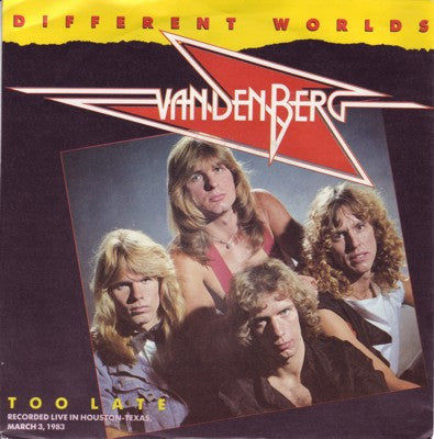 Vandenberg : Different Worlds (7", Single)