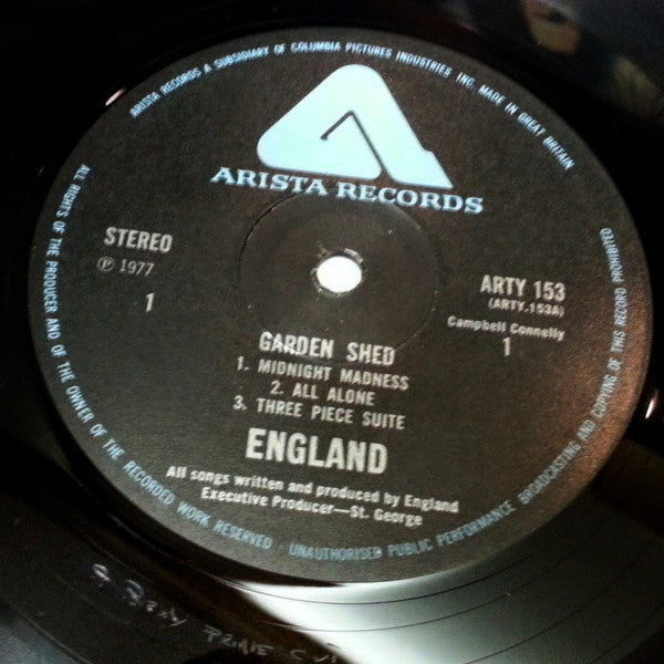 England (2) : Garden Shed (LP, Album)
