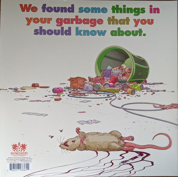 Aesop Rock X Blockhead : Garbology (2xLP, Album, Rec)