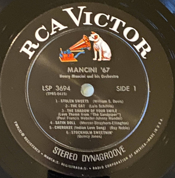 Henry Mancini And His Orchestra : Mancini '67 (The Big Band Sound Of Henry Mancini) (LP, Album, Ind)